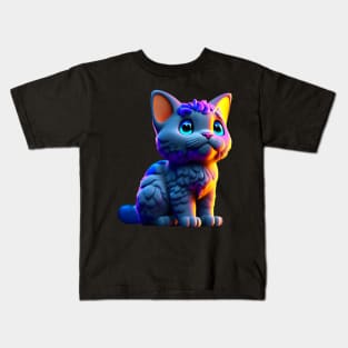 Adorable, Cool, Cute Cats and Kittens 21 Kids T-Shirt